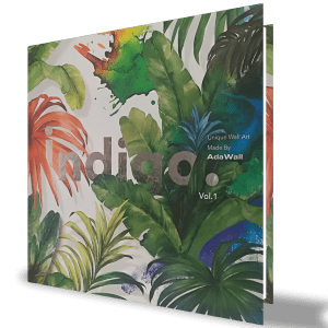 İndigo duvar kağıdı